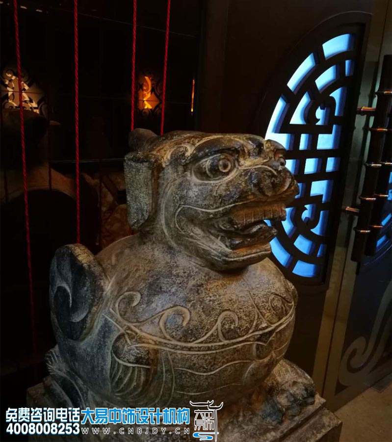 過道現代中式風格設計