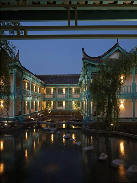 新中式客棧設(shè)計(jì)效果圖