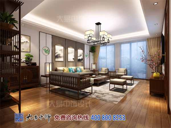 開啟現代生活詩意篇章，香頌復式家居新中式設計