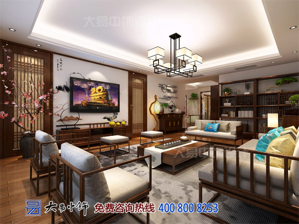 開啟現代生活詩意篇章，香頌復式家居新中式設計