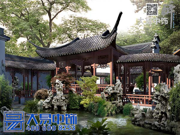 上海蘇式園林中式設計裝修 十里洋場的避世之所