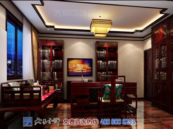 北京西四環(huán)簡約中式家庭裝修幸福生活