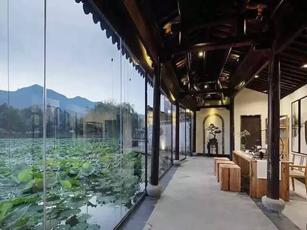 澍德堂民宿裝修案例賞析中式設計效果圖