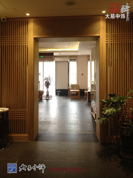 北京建國門瑜伽會(huì)館中式裝修硬裝效果圖