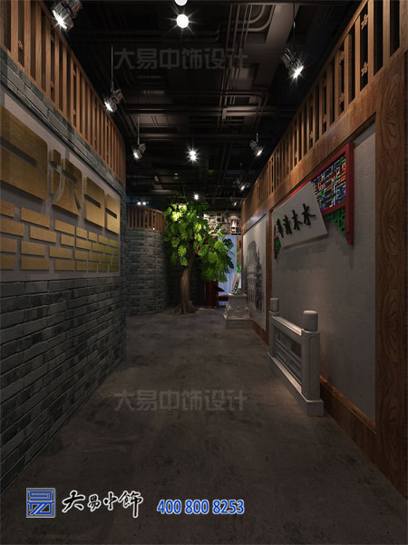 新中式餐飲設計學府藝術 北京清華園1911主題餐廳裝修